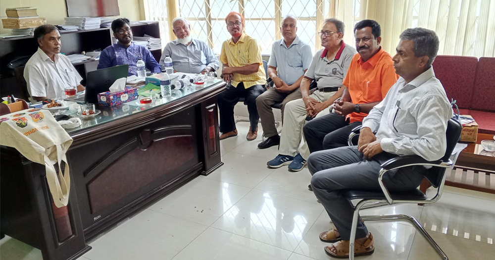 বগুড়ায় ইতিহাস বিষয়ক সায়েন্টিফিক সেমিনার আয়োজনের প্রস্তুতি সভা অনুষ্ঠিত