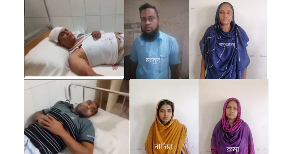 মাদক কারবারিদের হামলায় ২ পুলিশ আহত, গ্রেফতার ৫