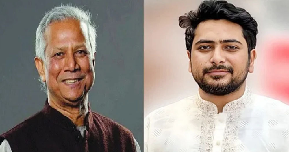 প্রধান উপদেষ্টার সঙ্গে দেখা করলেন নাহিদ ইসলাম
