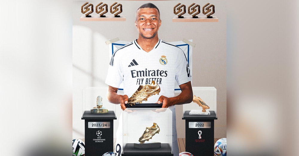 এমবাপ্পে জিতলেন গোল্ডেন বুট