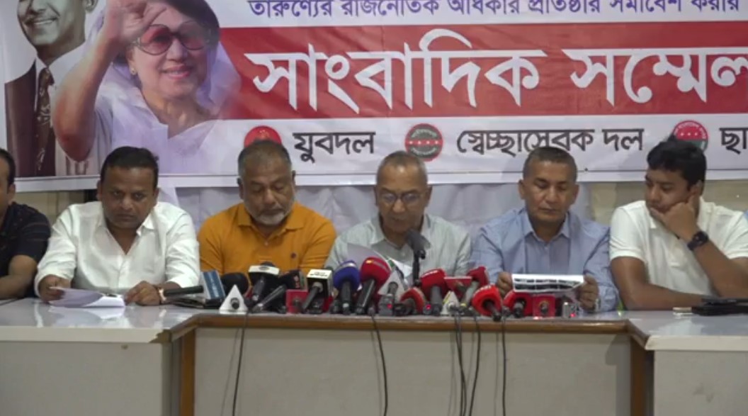 দেশের সকল সংকটে তরুণরা জাতিকে পথ দেখিয়েছে : যুবদল সভাপতি