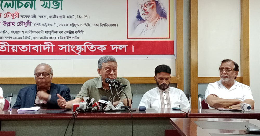 সাংস্কৃতি বিকাশে নতুন প্রকল্পের আশ্বাস আমির খসরুর