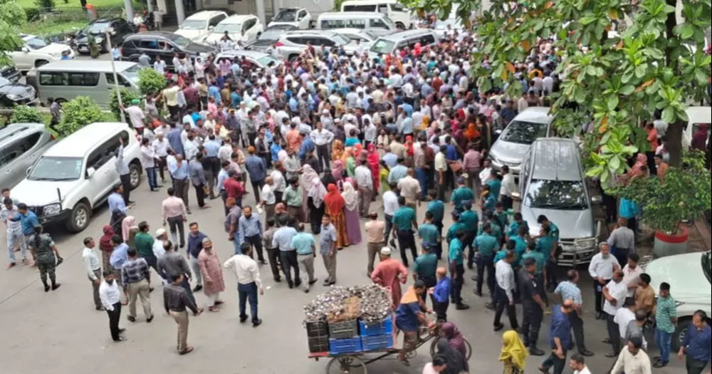 মঙ্গলবার সচিবালয়সহ সারা দেশে বিক্ষোভের ডাক