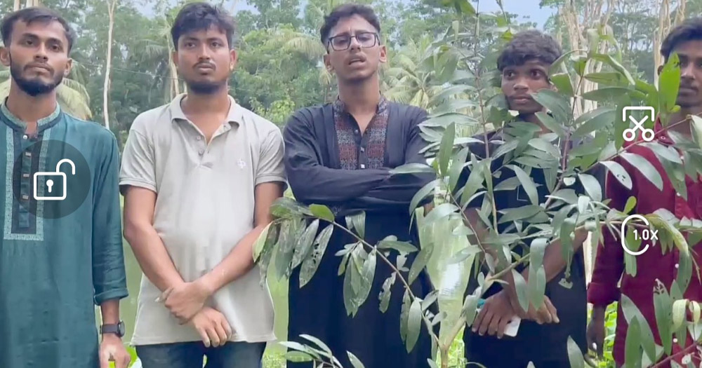 বাউফলে বিশ্ব পরিবেশ দিবসে ছাত্রদলের বৃক্ষরোপন