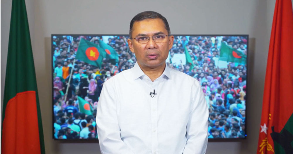 ভারতে বিমান দুর্ঘটনায় তারেক রহমানের শোক প্রকাশ