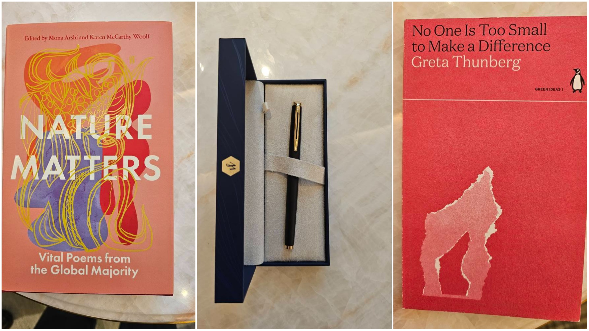 প্রধান উপদেষ্টাকে কলম ও বই   উপহার দিলেন তারেক রহমান