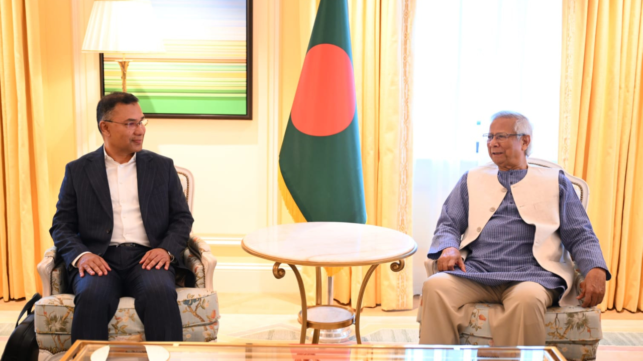 ড. ইউনূস ও তারেক রহমানের বৈঠক জাতির   জন্য একটি স্বস্তির বার্তা : ১২ দলীয় জোট