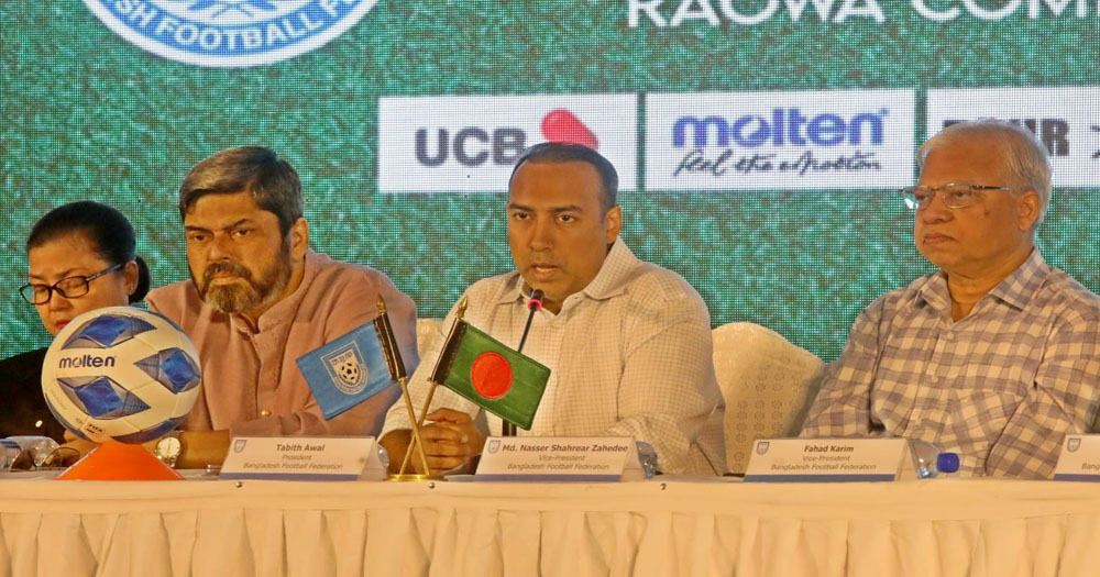 ক্রীড়া বাজেট ও ট্যাক্স নিয়ে সরকারের দৃষ্টি আকর্ষণ বাফুফে সভাপতির