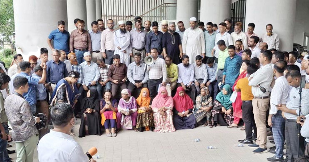 সচিবালয়ে ফের কর্মচারীদের বিক্ষোভ