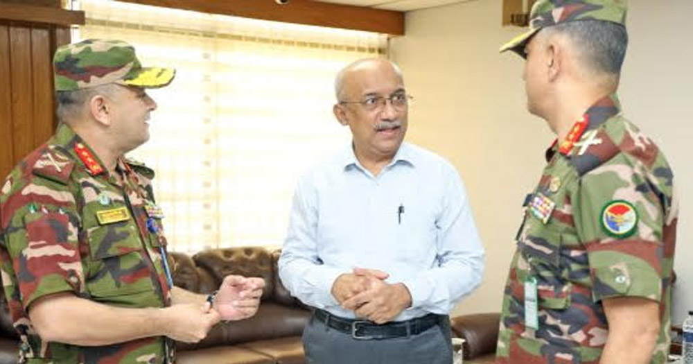 বারি পরিদর্শনে এনডিসি প্রতিনিধি দল