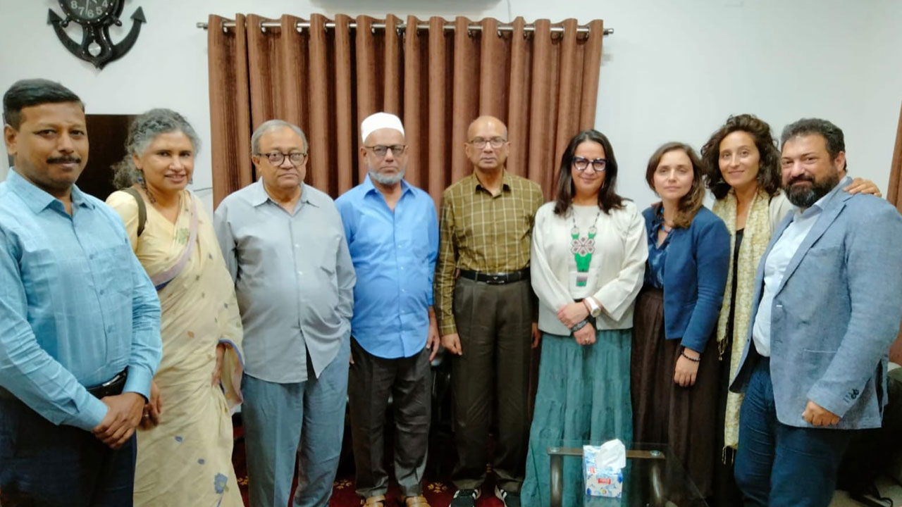 গুলশানে গুম তদন্ত কমিশন ও   জাতিসংঘ প্রতিনিধি দলের বৈঠক