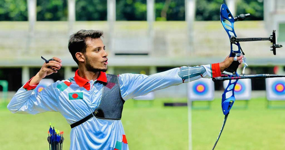 এশিয়ান আরচ্যারির ফাইনালে বাংলাদেশের আব্দুর রহমান আলিফ