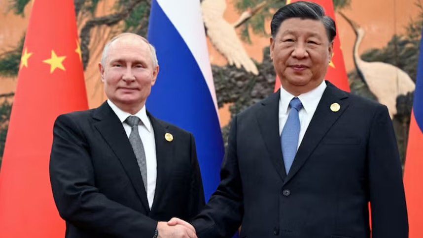 পরিস্থিতি খারাপ হওয়ার আগে  যুদ্ধবিরতিতে যাক ইসরায়েল, পুতিনের সঙ্গে ফোনালাপে জিনপিং