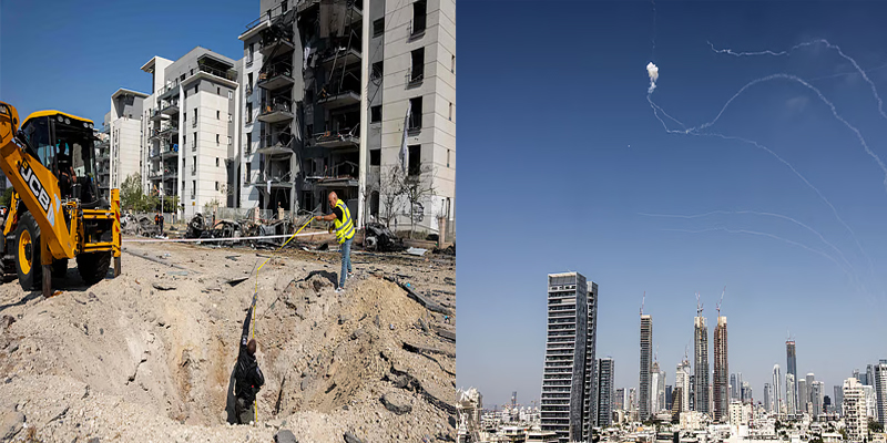 হাইফাসহ বিভিন্ন শহরে আঘাত হেনেছে ইরানের ক্ষেপণাস্ত্র, ইসরায়েলজুড়ে বাজছে সাইরেন