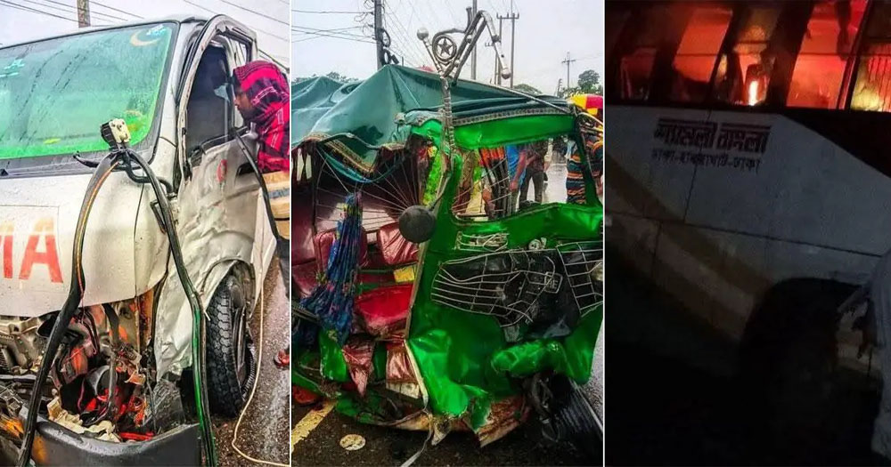 ময়মনসিংহে নিহত ১১ জনের পরিচয়  মিলেছে, বেপরোয়া গতির কারণে দুর্ঘটনা