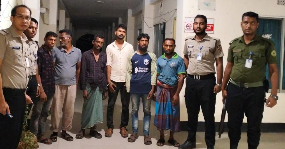 নোয়াখালীতে ১১ মাদকসেবীর কারাদন্ড