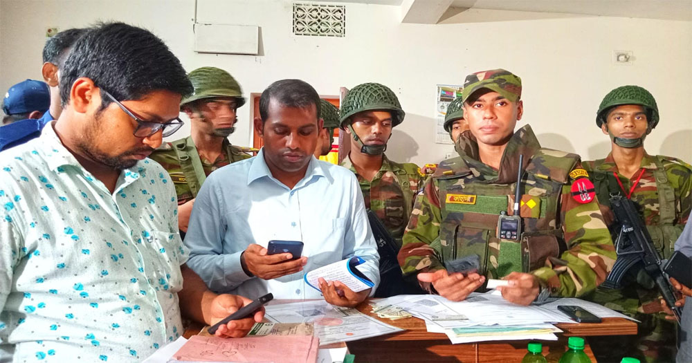 বগুড়ায় অনুমোদনহীন বেসরকারি ক্লিনিকে সেনাবাহিনীর অভিযান
