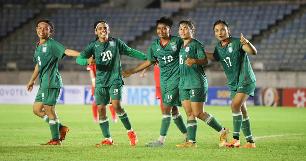 ৭ গোলের দাপটে জয়, ইতিহাস গড়ল বাংলার টাইগ্রেসরা