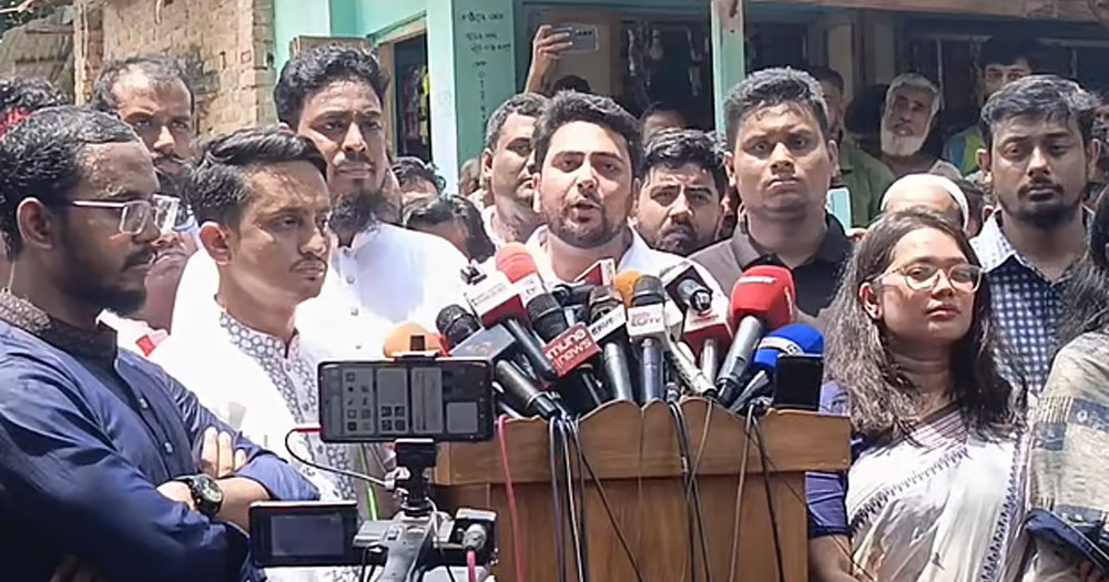 আবু সাঈদের কবর জিয়ারতের মধ্য দিয়ে এনসিপির জুলাই পদযাত্রা শুরু