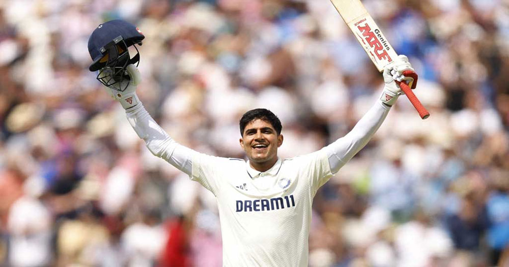 ইংল্যান্ডে ইতিহাস গড়লেন অধিনায়ক গিল, টেস্টে ডাবল সেঞ্চুরি