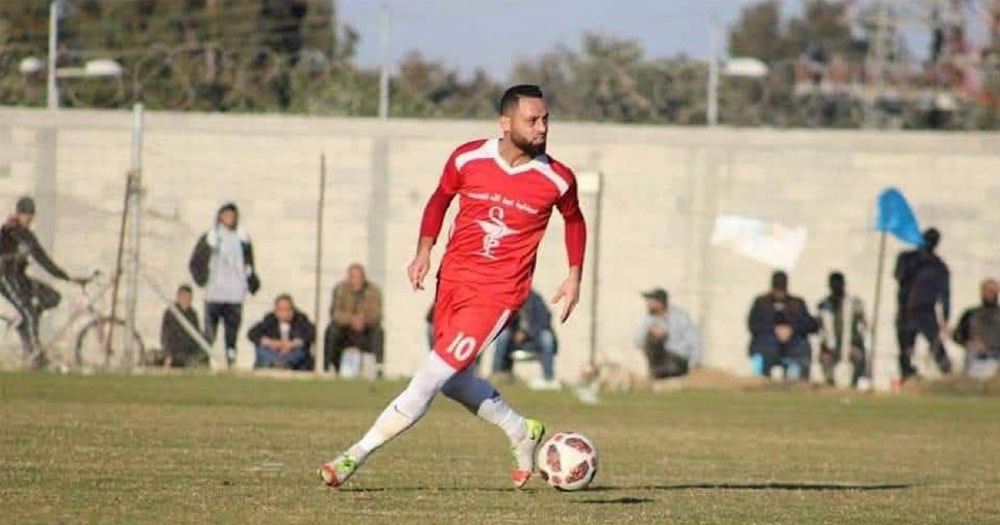 ইসরায়েলের হামলায় প্রাণ হারালেন আরও এক ফিলিস্তিনি ফুটবলার