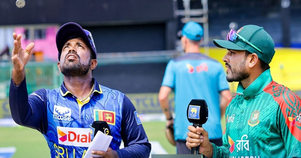 টস ভাগ্য মিরাজের পক্ষে, একাদশে দুই পরিবর্তন