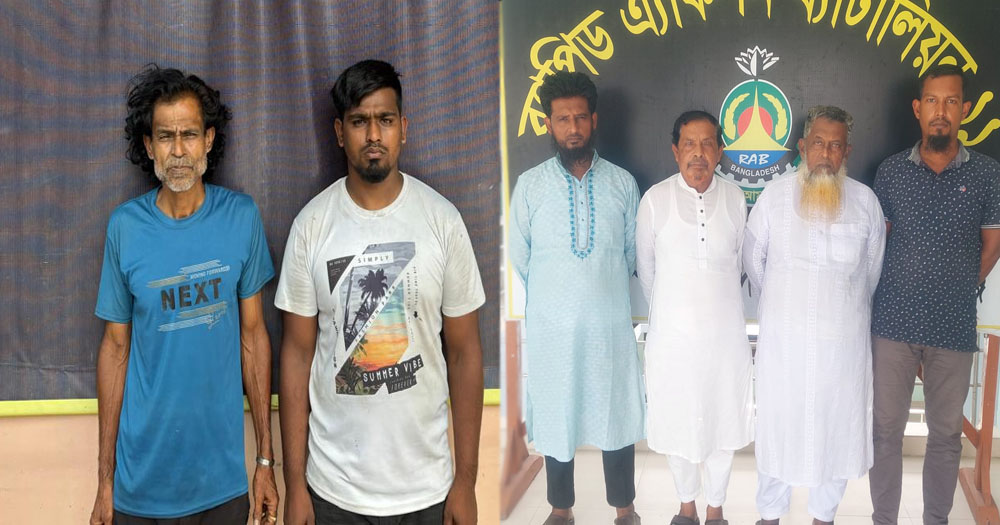 মুরাদনগরে একই পরিবারের তিনজনকে হত্যা, গ্রেপ্তার  ৮