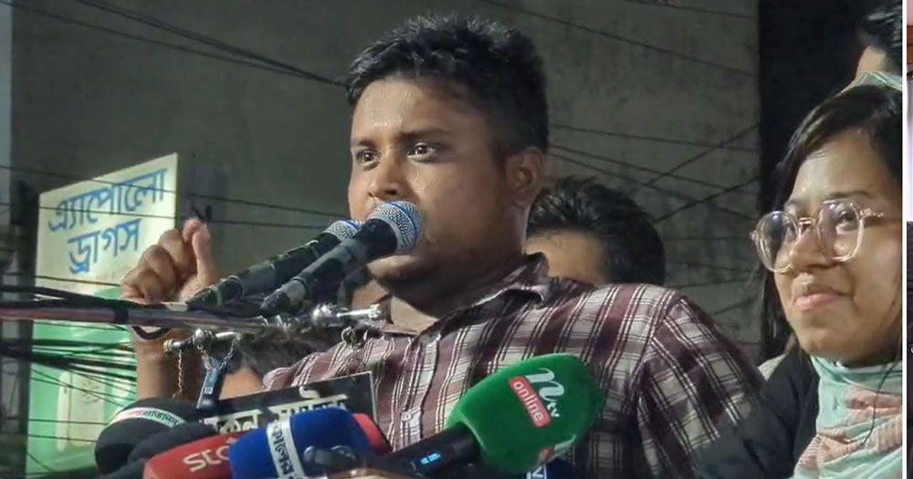 সাংবাদিকদের হুমকি দিলেন হাসনাত আব্দুল্লাহ