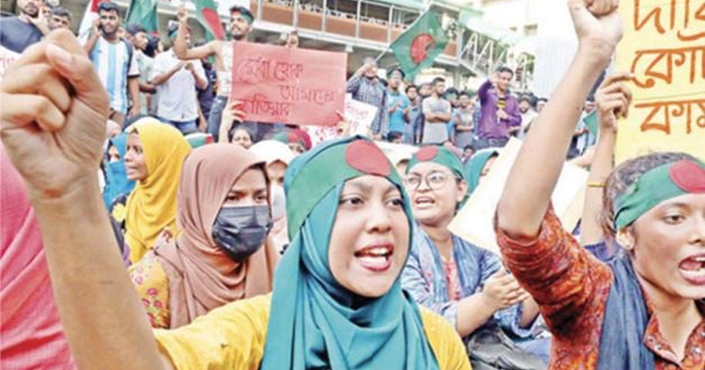 ৭ জুলাই : বাংলা ব্লকেডে স্থবির ঢাকা, কোটা বাতিলে এক দফা কর্মসূচি ঘোষণা