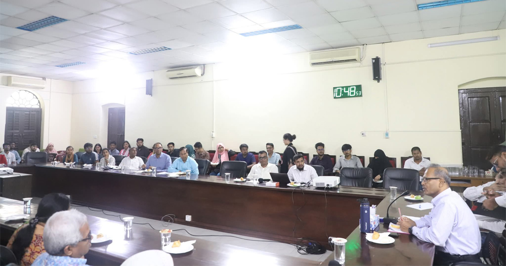 জবিতে ক্লাস মনিটরিং সফটওয়্যার বিষয়ক ওরিয়েন্টেশন অনুষ্ঠিত