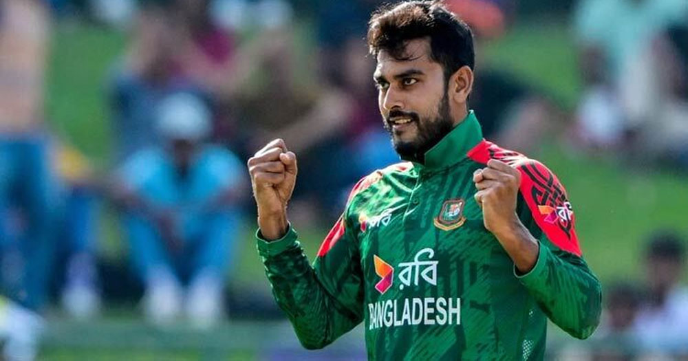 তানভীর ও মিরাজের উইকেটের পর কুশল মেন্ডিসের ফিফটি