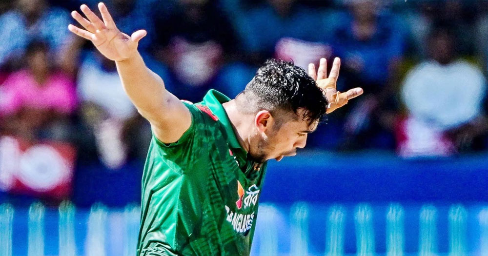 যেখানে রাবাদা-সিরাজদের ছাড়িয়ে তাসকিন