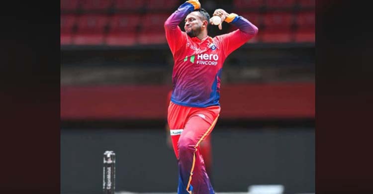 ব্যাটে-বলে আগুন ঝরিয়ে দলকে জেতালেন সাকিব