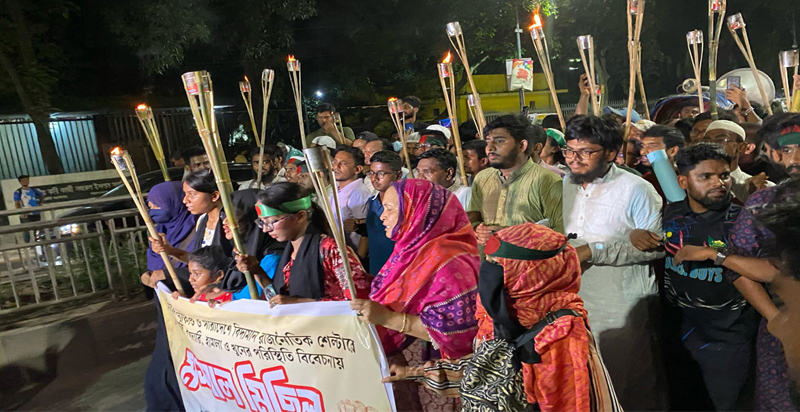 ফের রাজপথে বৈষম্যবিরোধী ছাত্র আন্দোলন, বিএনপিকে হুঁশিয়ারি