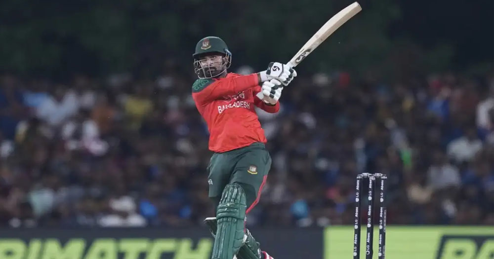 লিটনের ব্যাটিং তাণ্ডবে চ্যালেঞ্জিং সংগ্রহ বাংলাদেশের