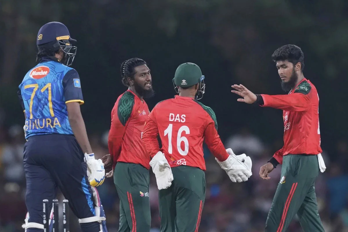 বড় ব্যবধানে শ্রীলঙ্কাকে হারিয়ে সিরিজে ঘুরে দাঁড়াল বাংলাদেশ