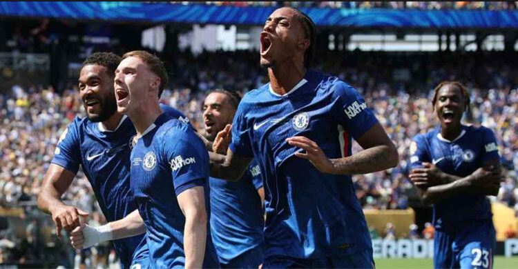 পিএসজিকে হারিয়ে বিশ্বচ্যাম্পিয়ন ক্লাব চেলসি