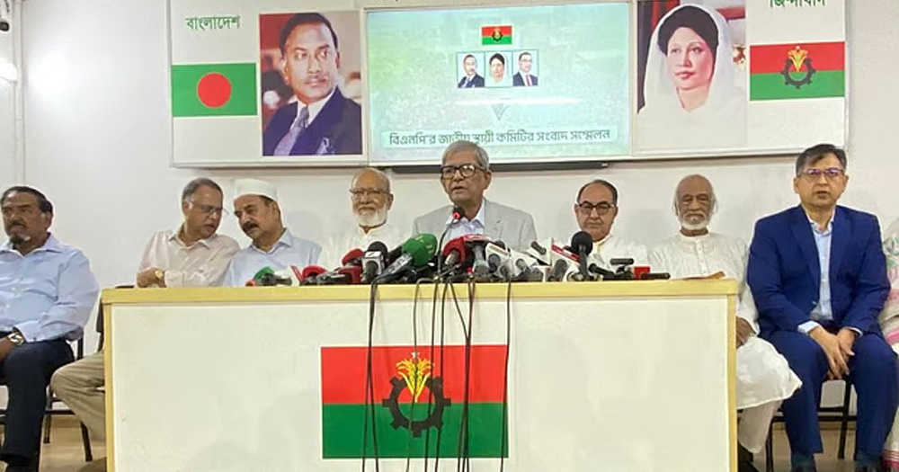 লাল চাঁদ হত্যাকে নির্বাচনী পরিবেশ বিঘ্নের অজুহাত করা হচ্ছে: মির্জা ফখরুল