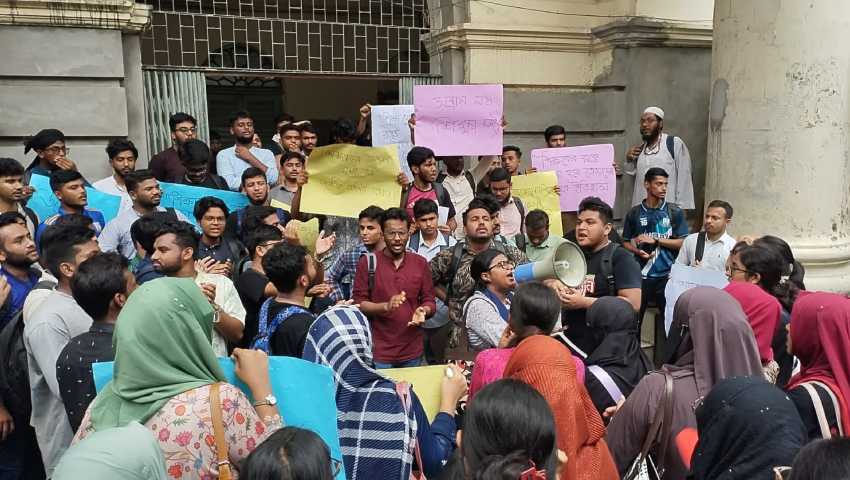 শিক্ষকদের উপর হামলা ঘটেনি : জবি ছাত্রদলের বিবৃতি
