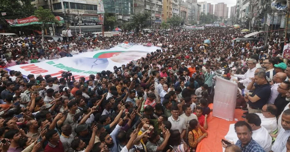 তারেক রহমানের বিরুদ্ধে যারা কথা বলে তারা গণতন্ত্রের শত্রু: মির্জা ফখরুল