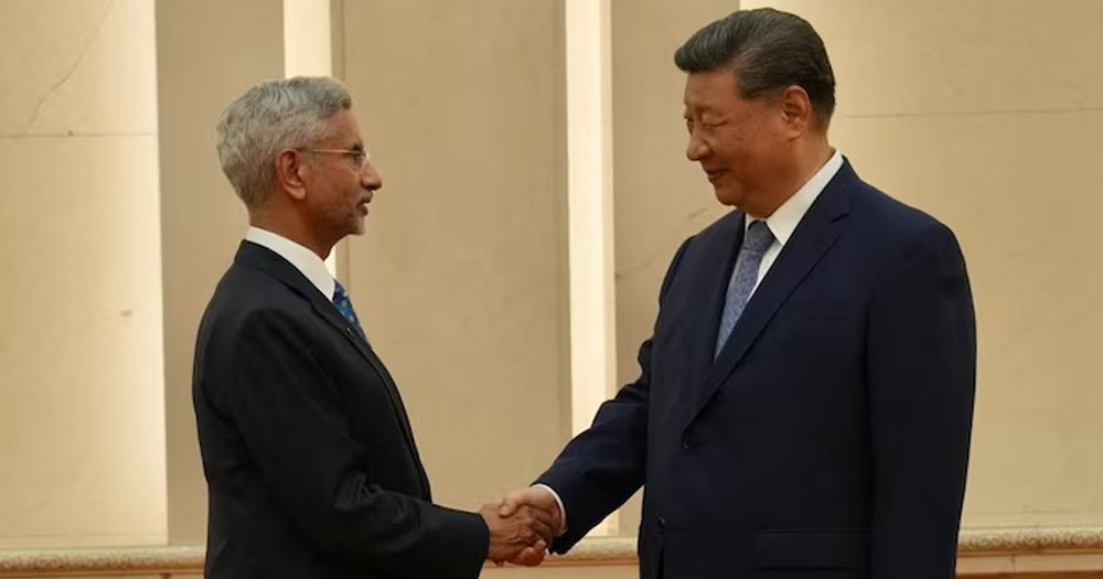 শি জিনপিংয়ের সঙ্গে জয়শঙ্করের বৈঠক, সম্পর্ক স্বাভাবিকের ইঙ্গিত