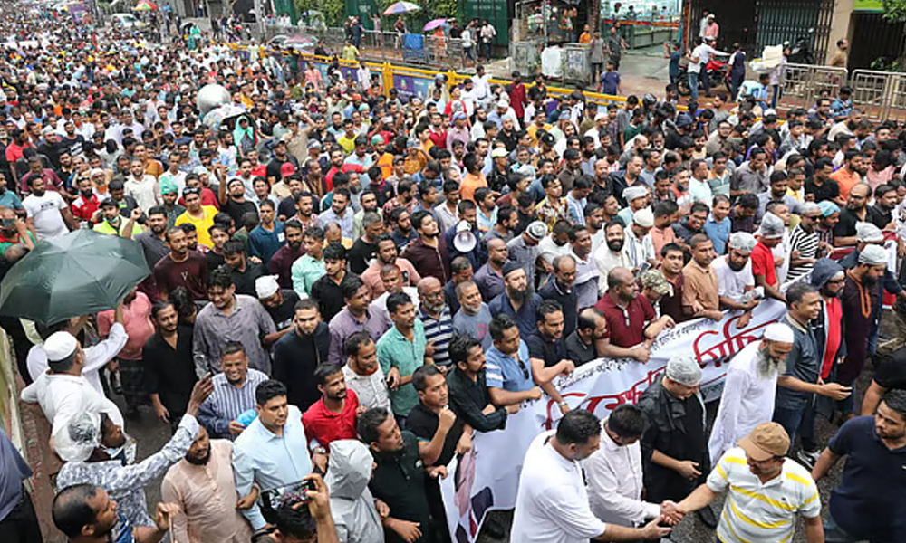 জামায়াত-ইসলামী আন্দোলন-এনসিপিকে হুঁশিয়ারি স্বেচ্ছাসেবক দলের