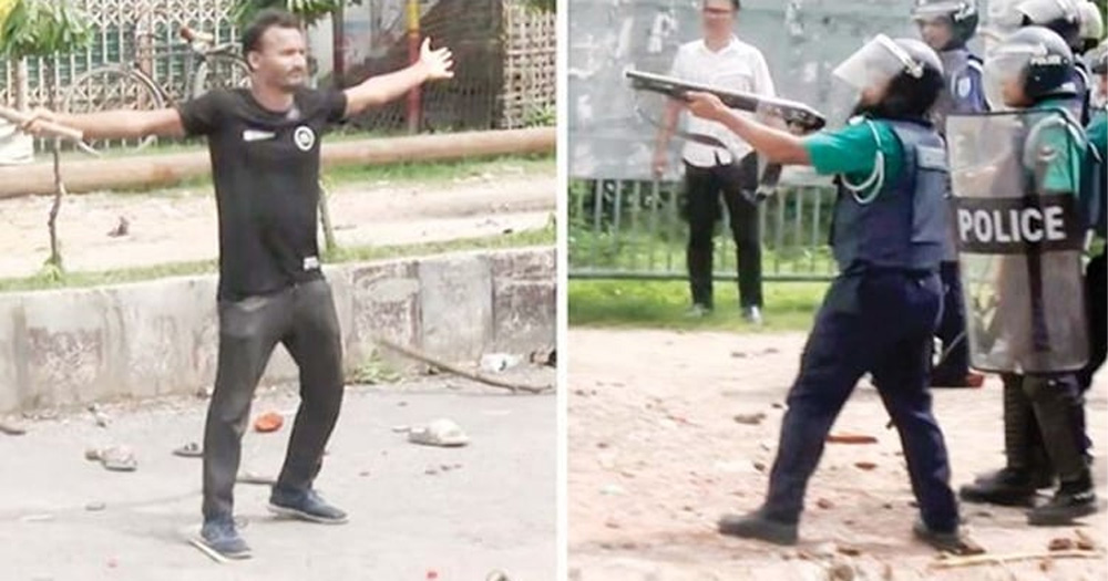 ১৬ জুলাই: আবু সাঈদের নৃশংস হত্যাকাণ্ডে ক্ষোভের বিস্ফোরণ, গণঅভ্যুত্থানের দিকে ধাবিত হয় আন্দোলন