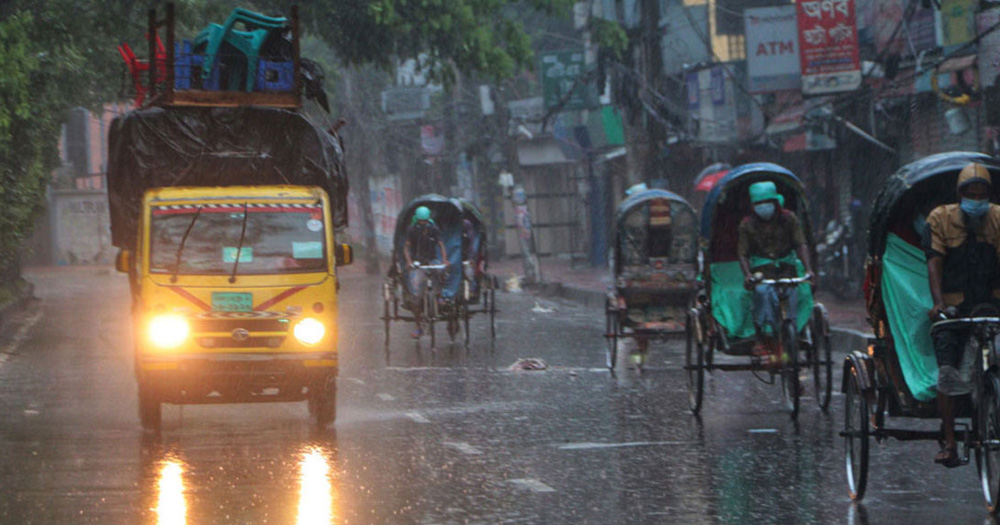 চার বিভাগে ভারী বৃষ্টির আভাস