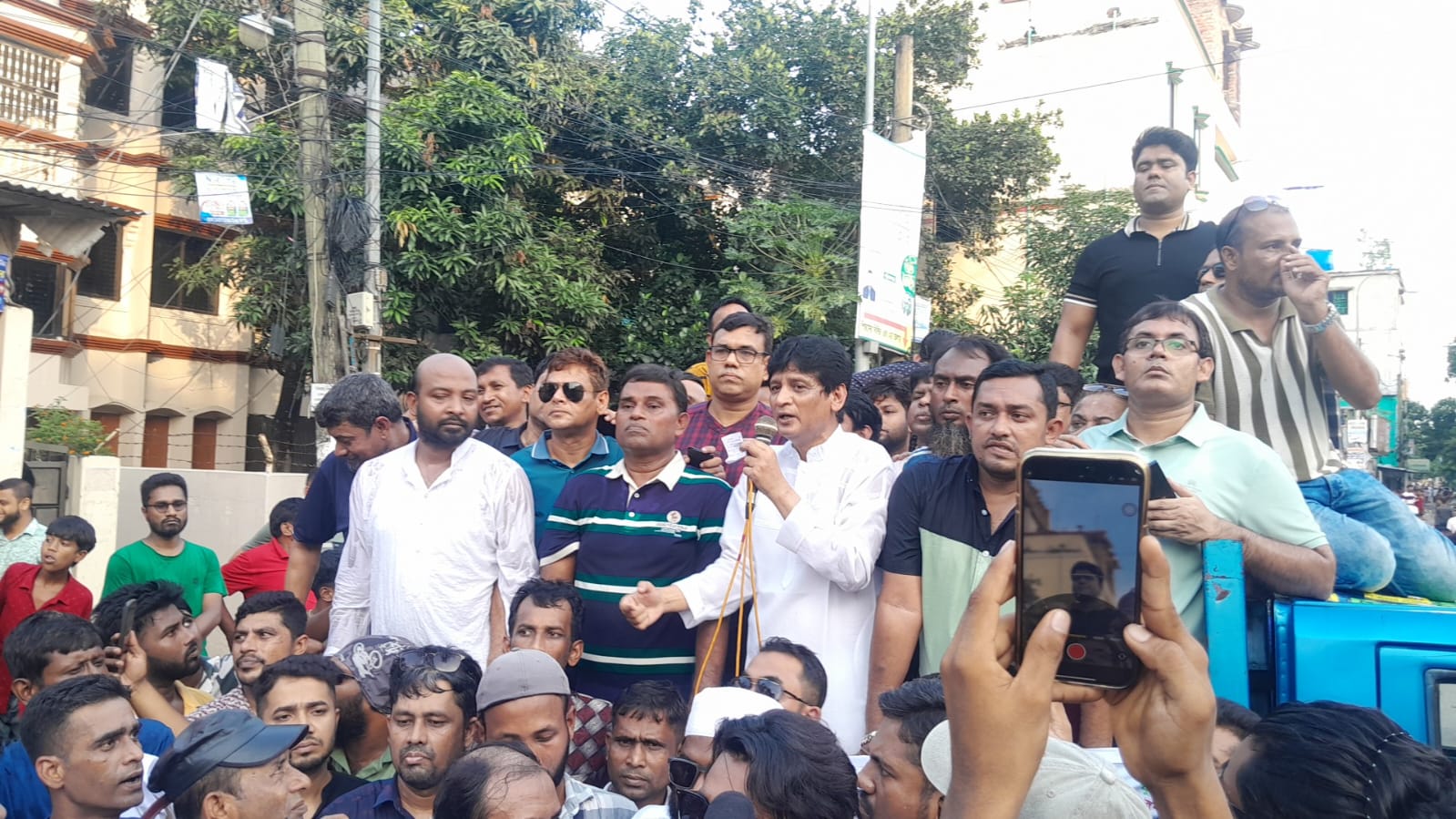 নরসিংদীতে যুবদলের বিক্ষোভ মিছিল ও সমাবেশ