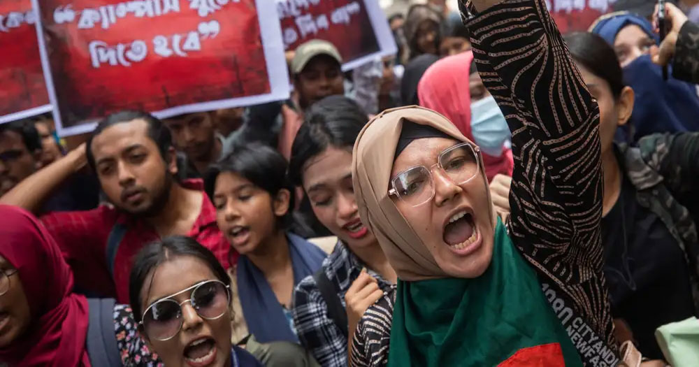 জুলাই যোদ্ধা নারীরা নতুন যুদ্ধের মুখোমুখি