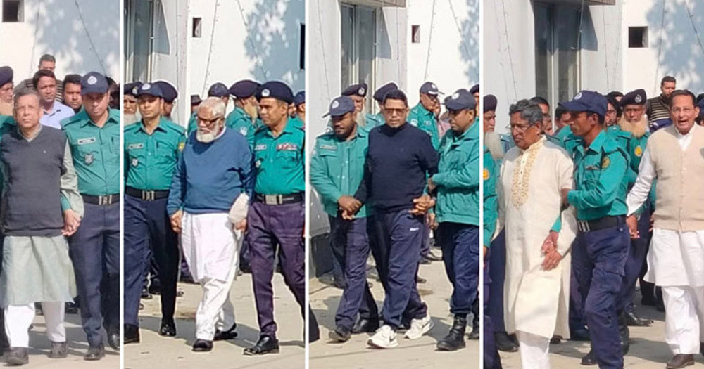 জুলাই-আগস্ট হত্যাকাণ্ড: সাবেক ৯ মন্ত্রীসহ ৩৯ জনকে ট্রাইব্যুনালে হাজির