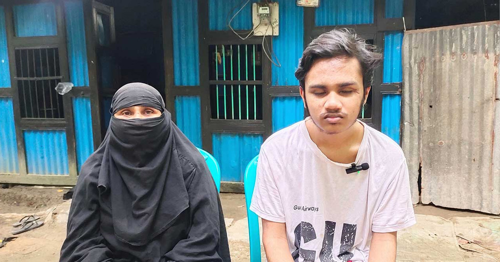 ৬টি অপারেশন হলেও দৃষ্টিশক্তি ফিরে পাননি মবিন