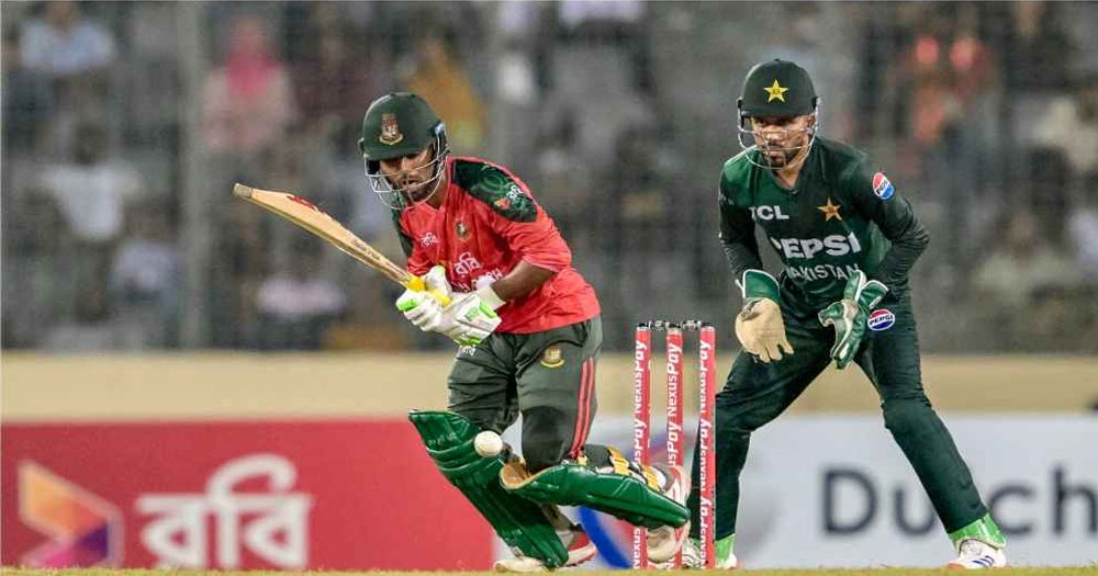 পাওয়ার প্লেতেই ধস, ব্যাটিং বিপর্যয়ে বাংলাদেশ