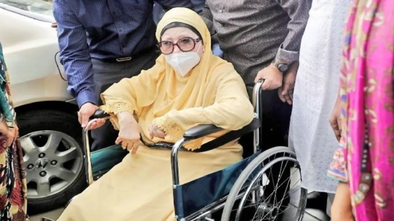 খালেদা জিয়াকে হাসপাতালে নেওয়া হচ্ছে